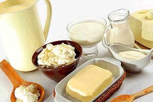 Facial treatment on the basis of dairy products